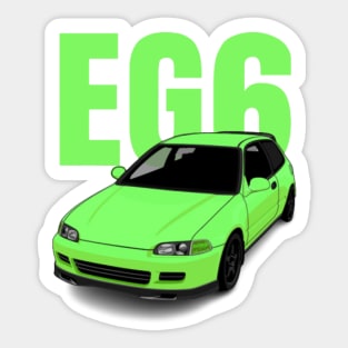 EG6 Sticker